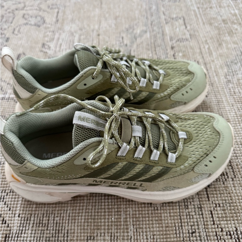 Merrell Women's Moab Speed 2 Sage Green Athletic Sneakers